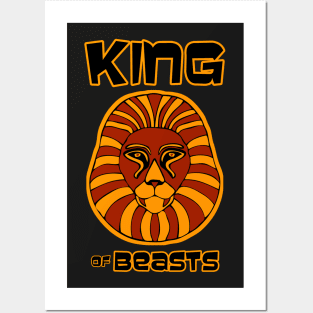 King of Beasts Posters and Art